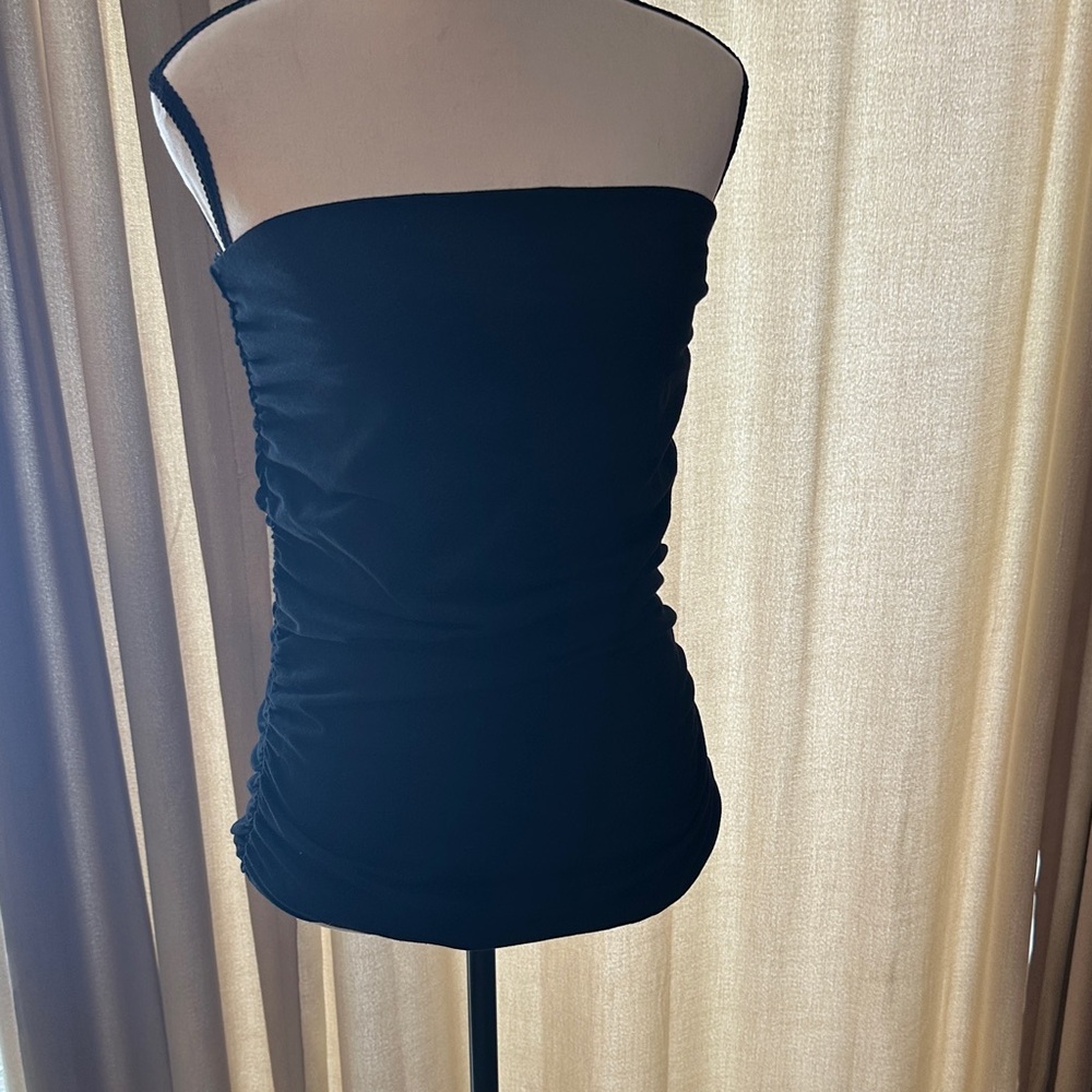 Express Black Strapless Camisole
